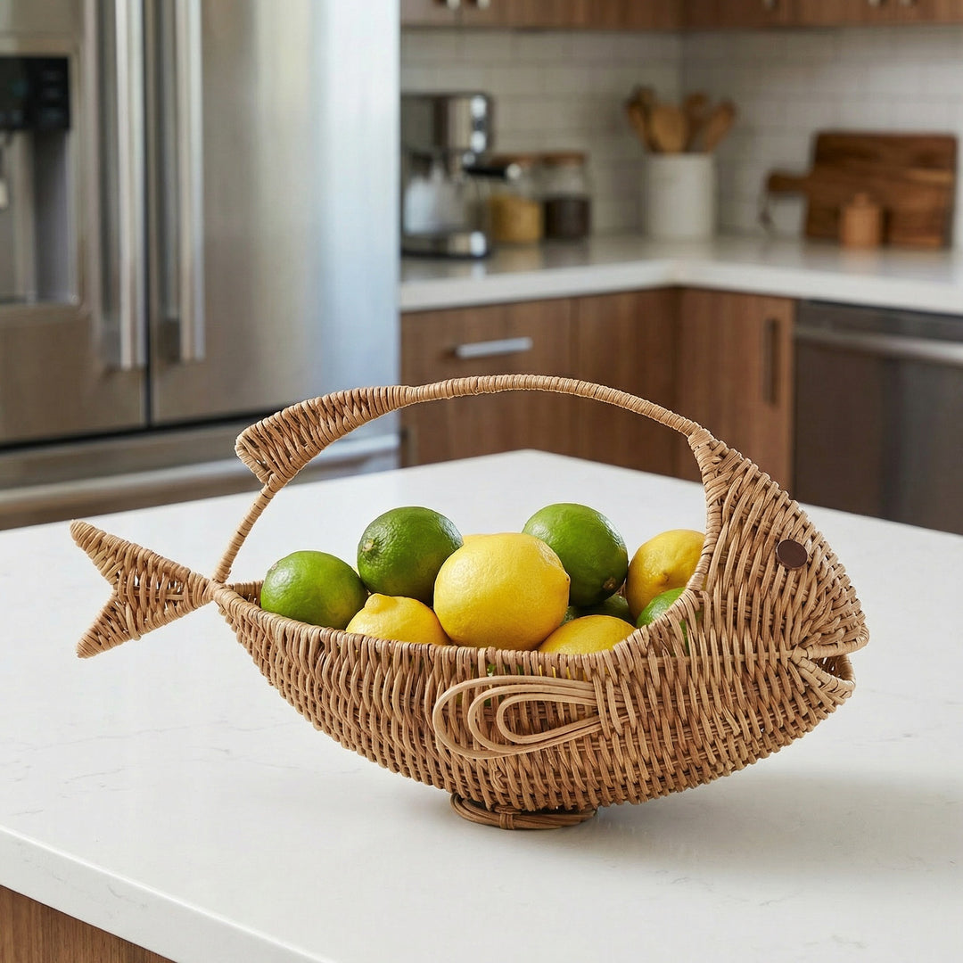 Decorative fruit basket
