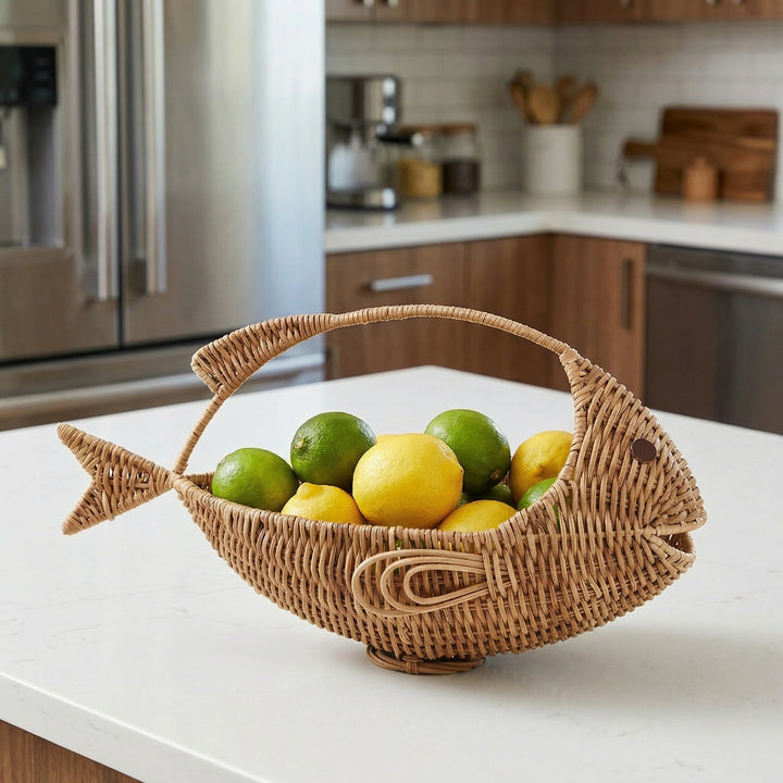 Decorative fruit basket