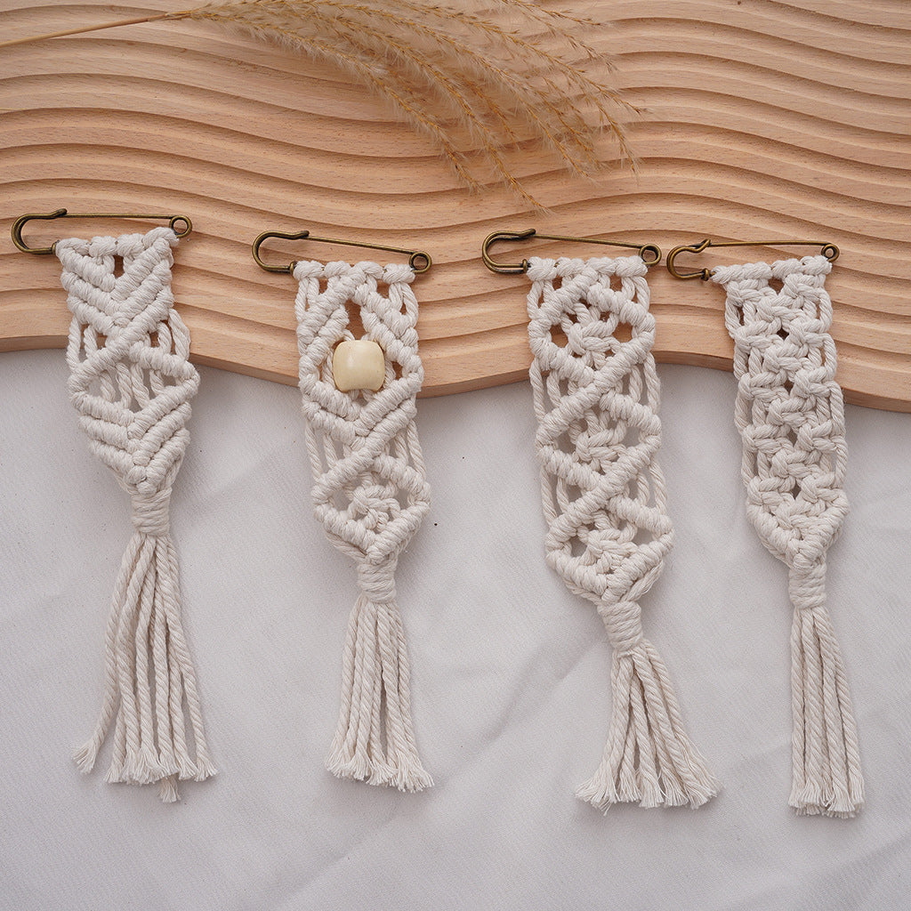 Decorative Macramé Wall Hanging Organizer