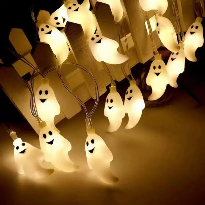 Acrylic Jack-o'-Lantern LED String Lights