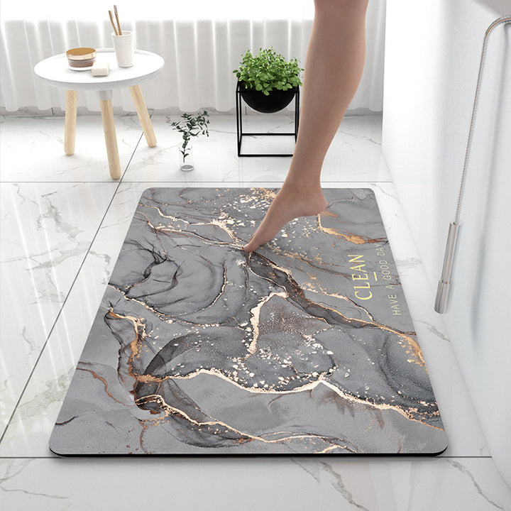 Soft Touch Marble Bath Mat