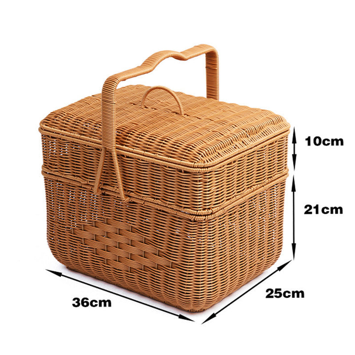 Round Woven Storage Basket