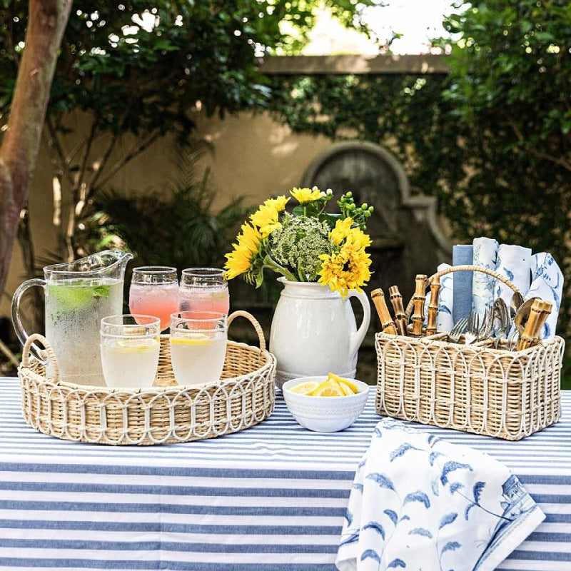 Practical storage basket in elegant design