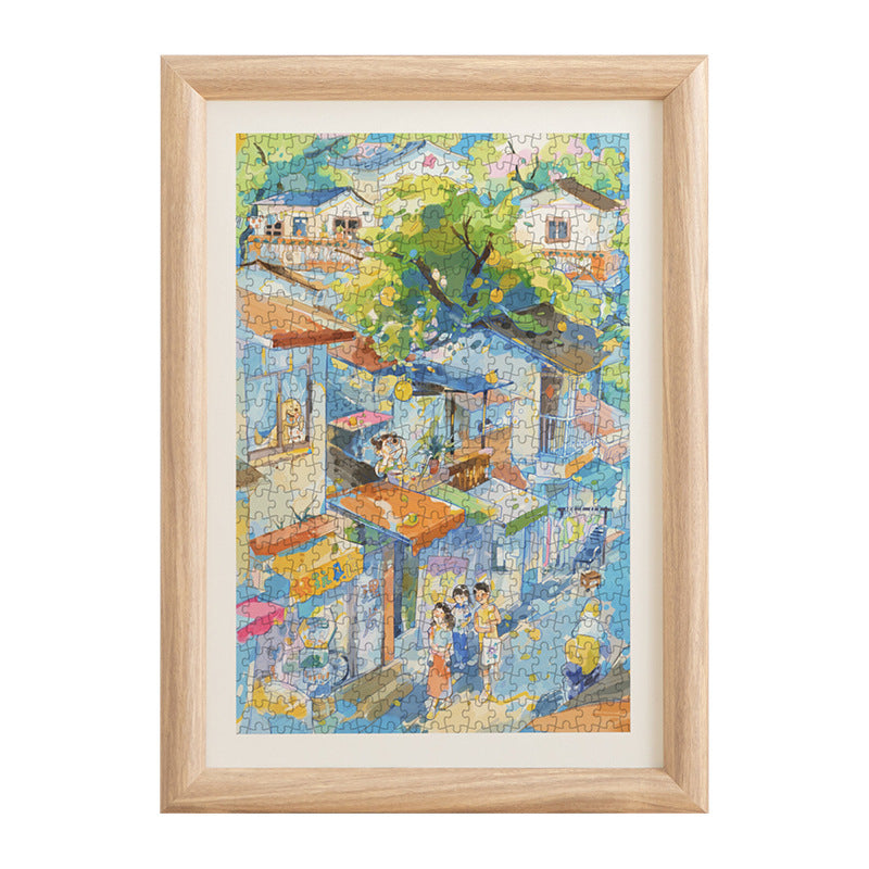 Artistic Jigsaw Puzzle Frame