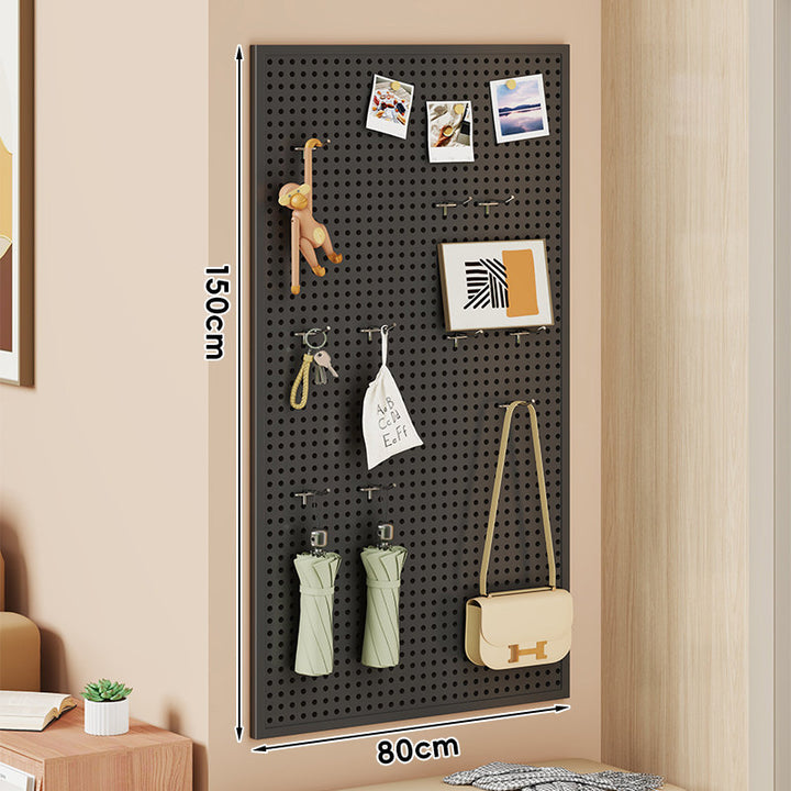 S-Shaped Offset Pegboard Utility Hooks with Support Post