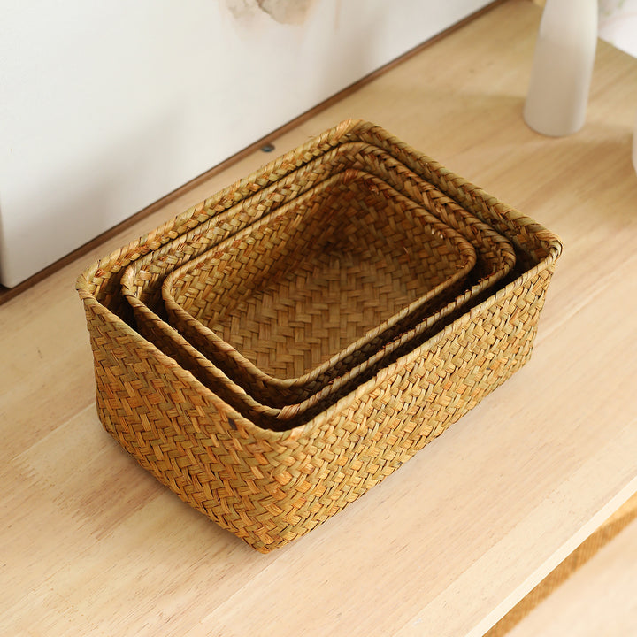 Handwoven Multifunctional Storage Basket