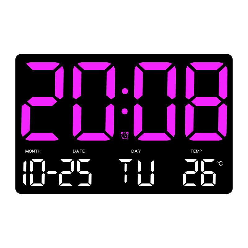 Digital multifunction watch with large display