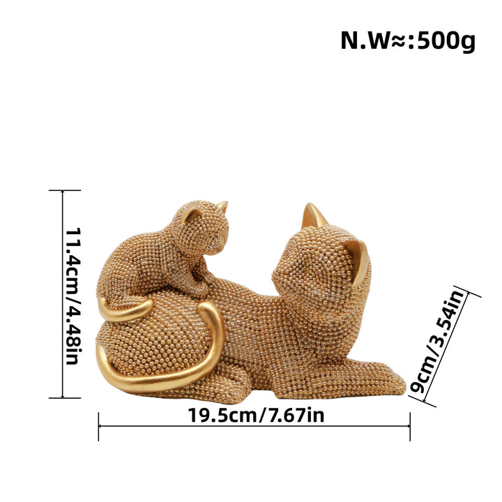 Decorative cat figurine