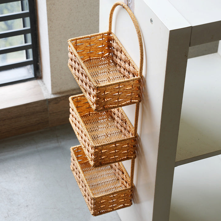 Double Layer Woven Storage Container