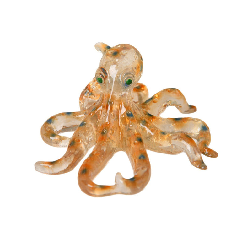Decorative Glass Octopus Figurine