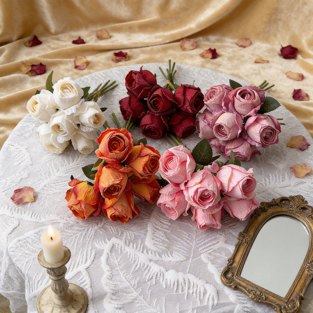 Faux Rose Bouquet
