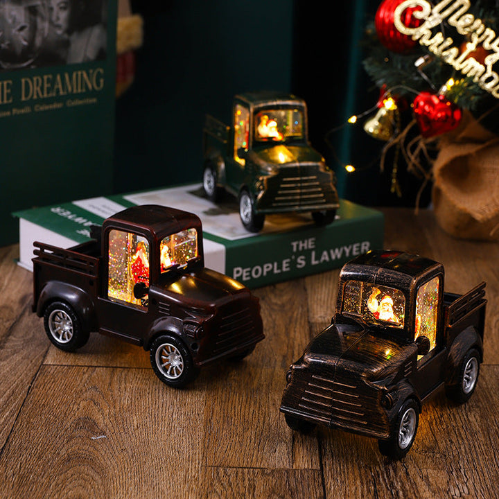 Festive Christmas Car Decoration