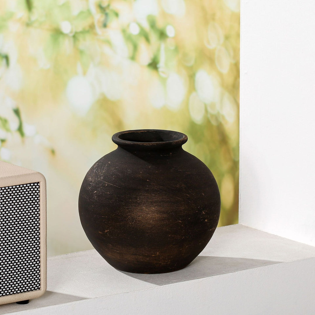 Handcrafted Terracotta Vase