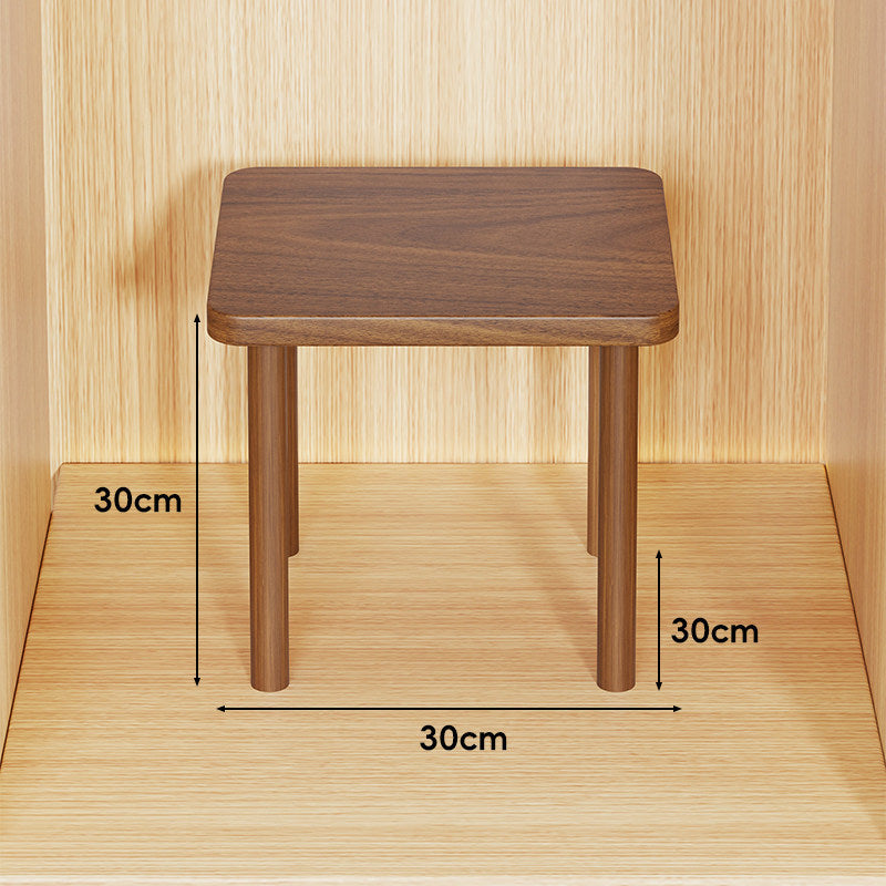 Adjustable Multi-Height Wooden Monitor Riser and Desktop Shelf