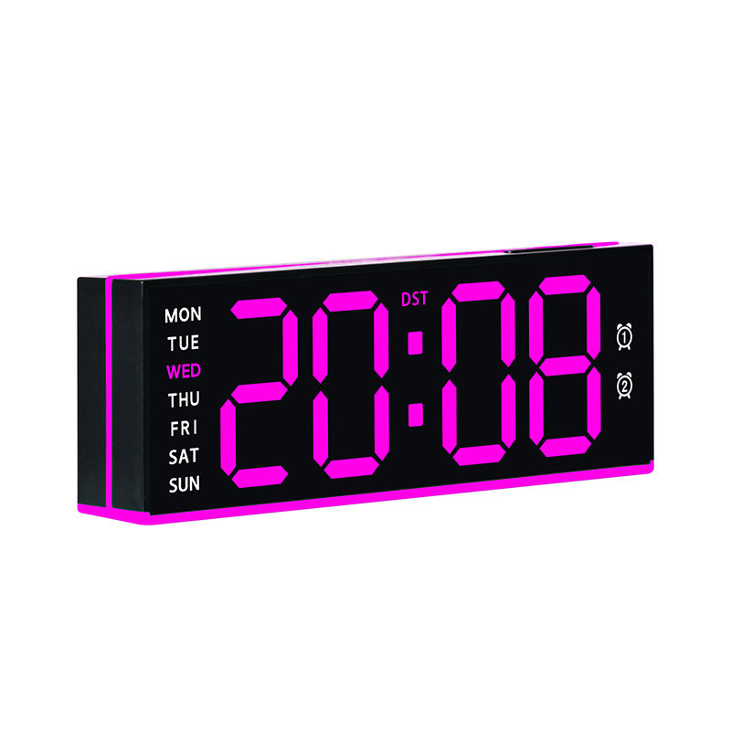 Digital Alarm Clock with Multifunctional Display