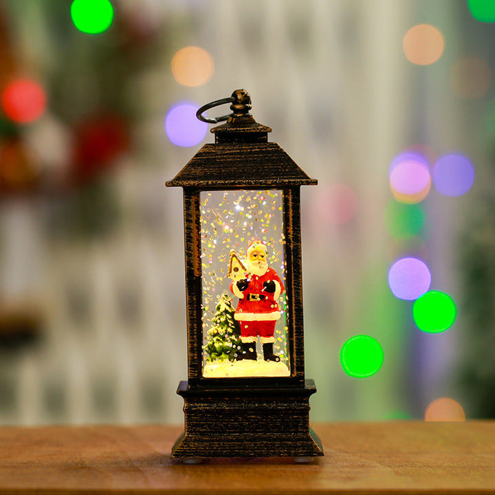 Festive Snowman Lantern
