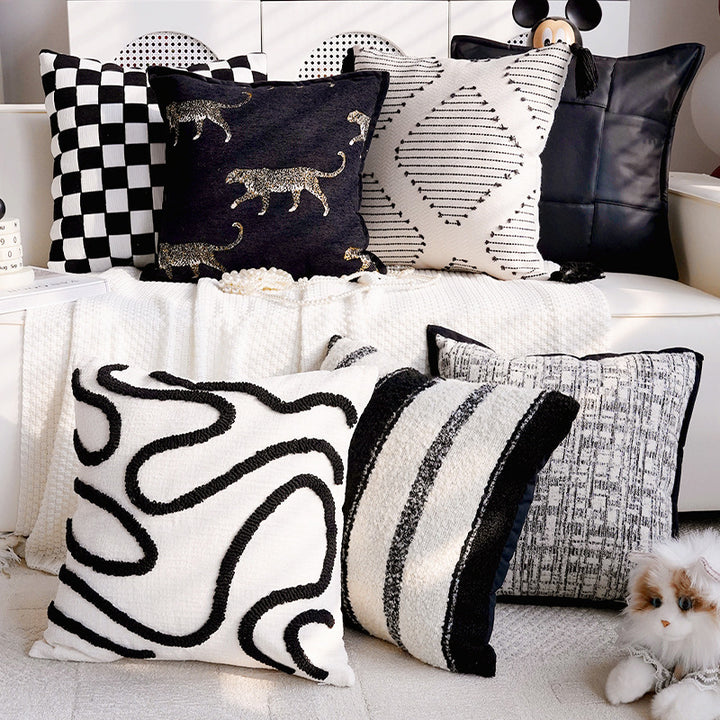 Artistic Abstract Throw Pillow