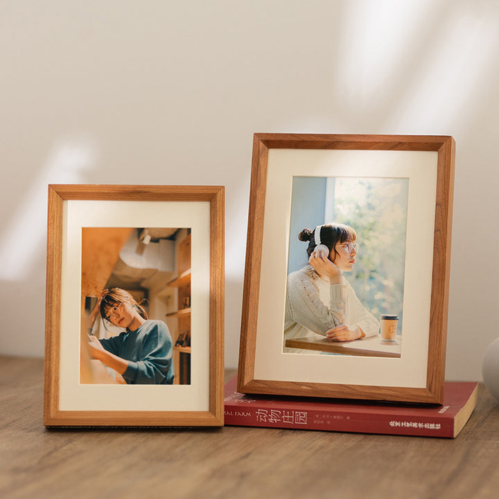Elegant Wooden Photo Display Frame