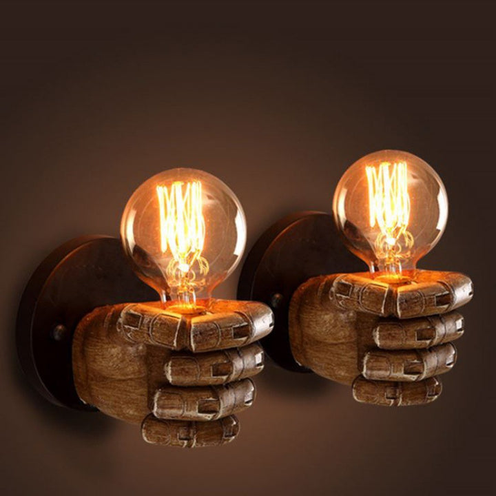 Creative handmade wall lamp