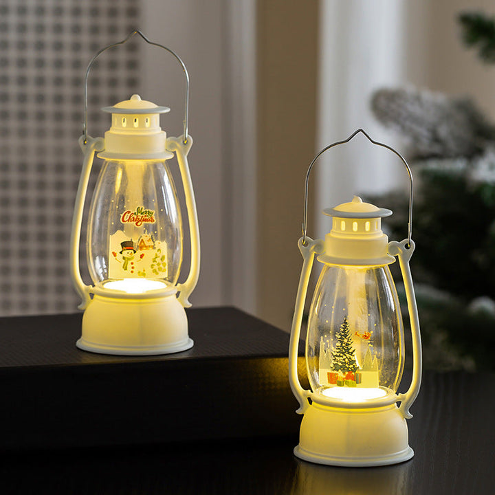 Christmas lantern with LED payment