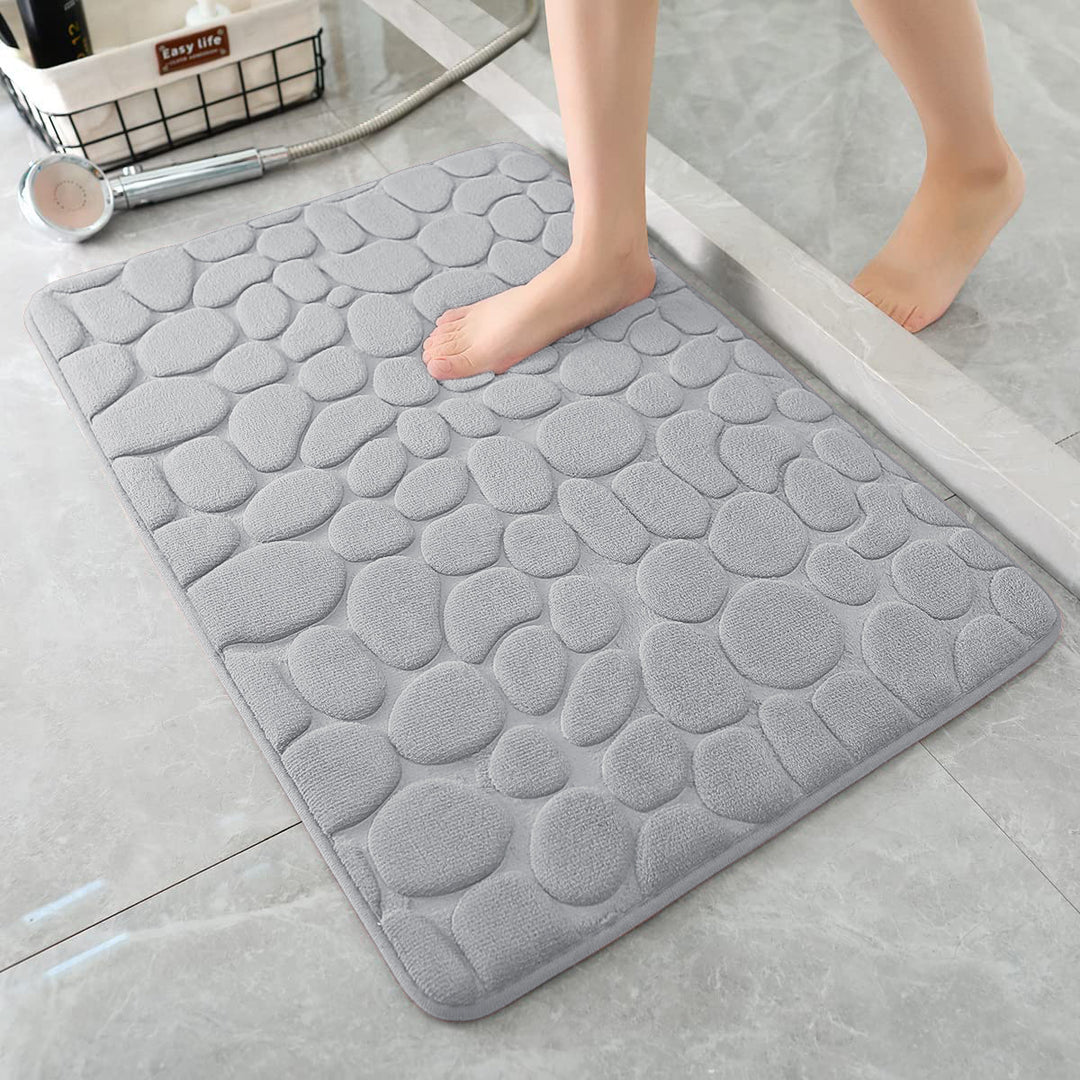 Soft Textured Memory Foam Bath Mat
