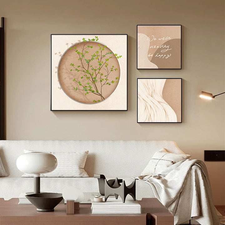 Framed Botanical Illustration Art