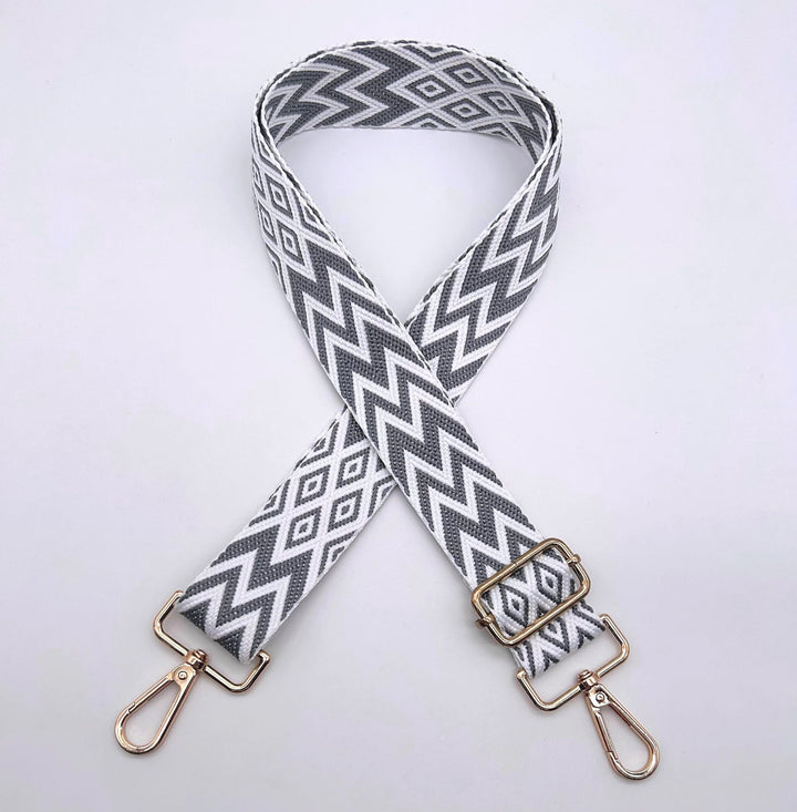 Adjustable Patterned Bag Strap