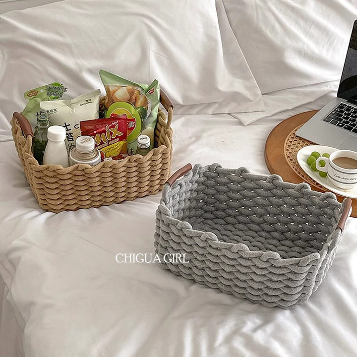 Handwoven Decorative Storage Basket