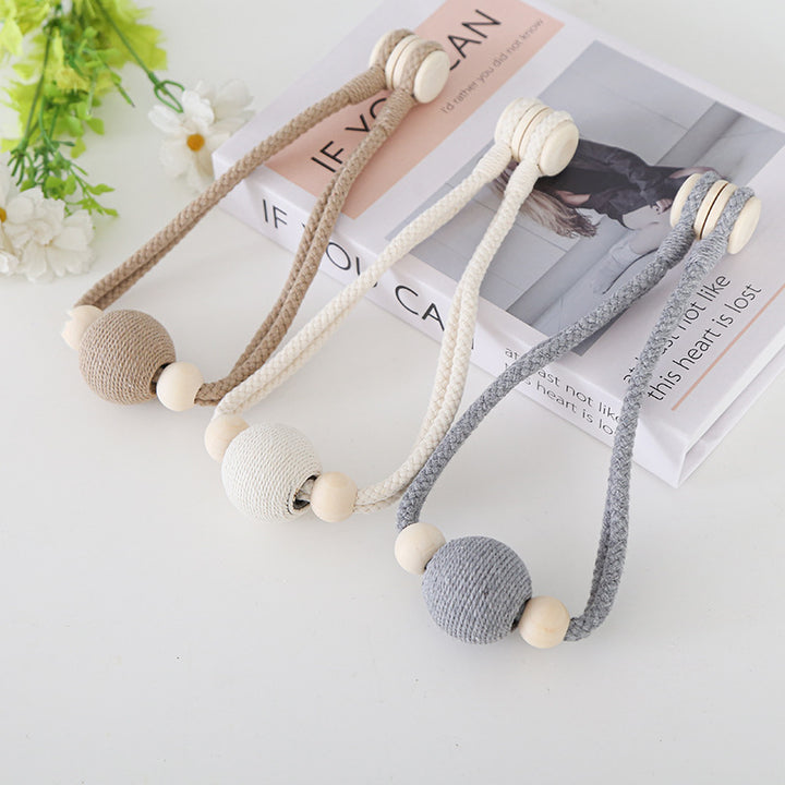 Elegant curtain holder