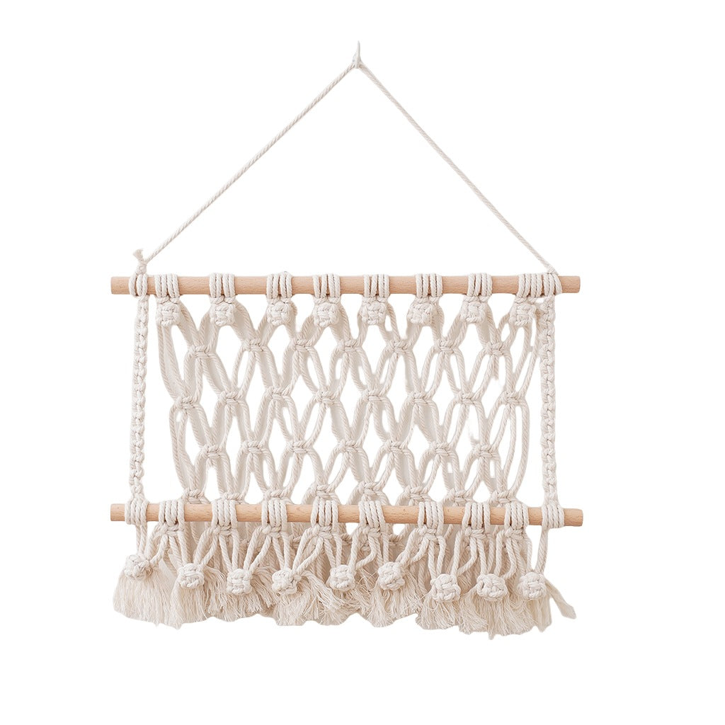 Artistic Macrame Wall Hanging Organizer