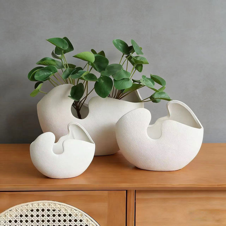 Elegant and modern ceramic vase
