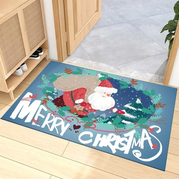 Festive Christmas Entrance Mat