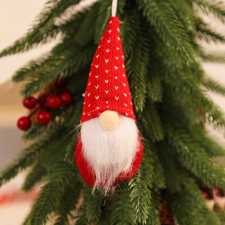 Decorative Christmas gnome figure