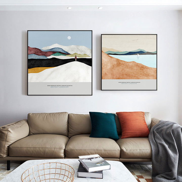Abstract Landscape Framed Art Print