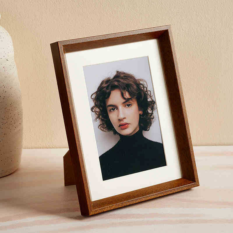 Wooden Photo Display Frame for Home Decor