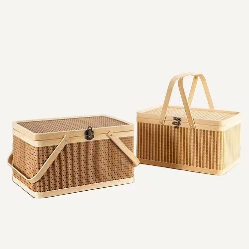 Practical Storage Basket Made of Rattan