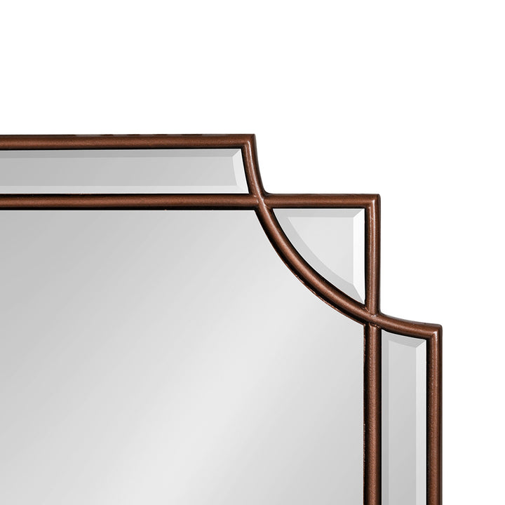 Decoratively Designed Wall Mirror