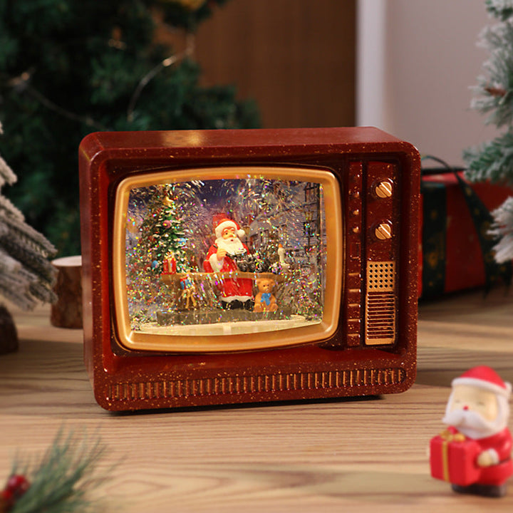 Nostalgic Snow Globe TV