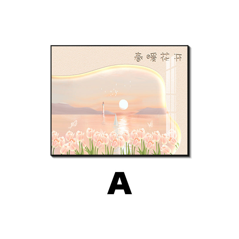 Floral Landscape Canvas Art