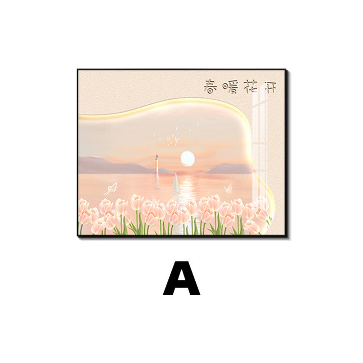 Floral Landscape Canvas Art