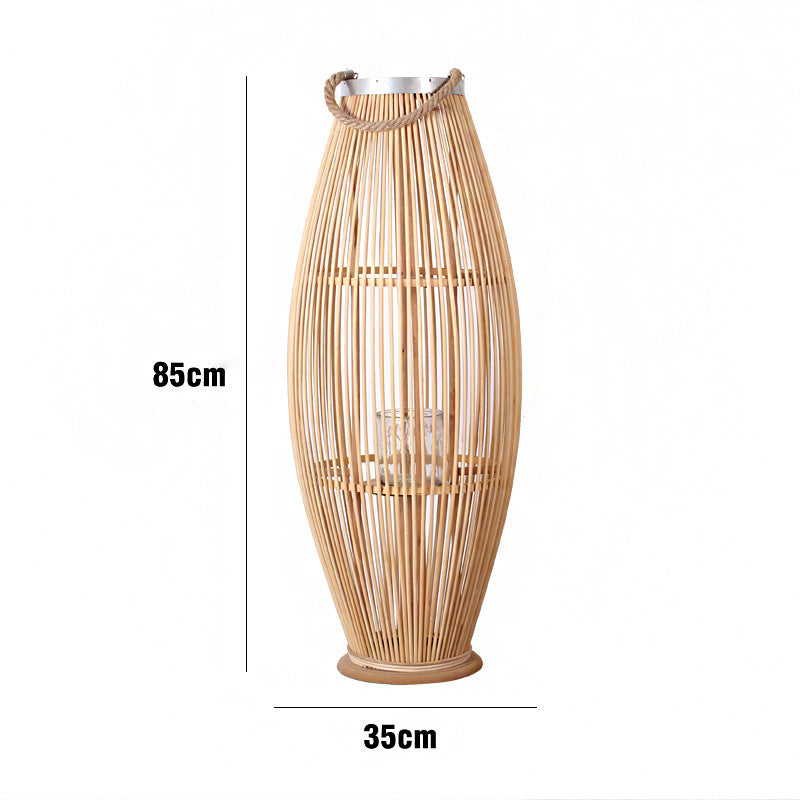 Elegant Rattan Lantern