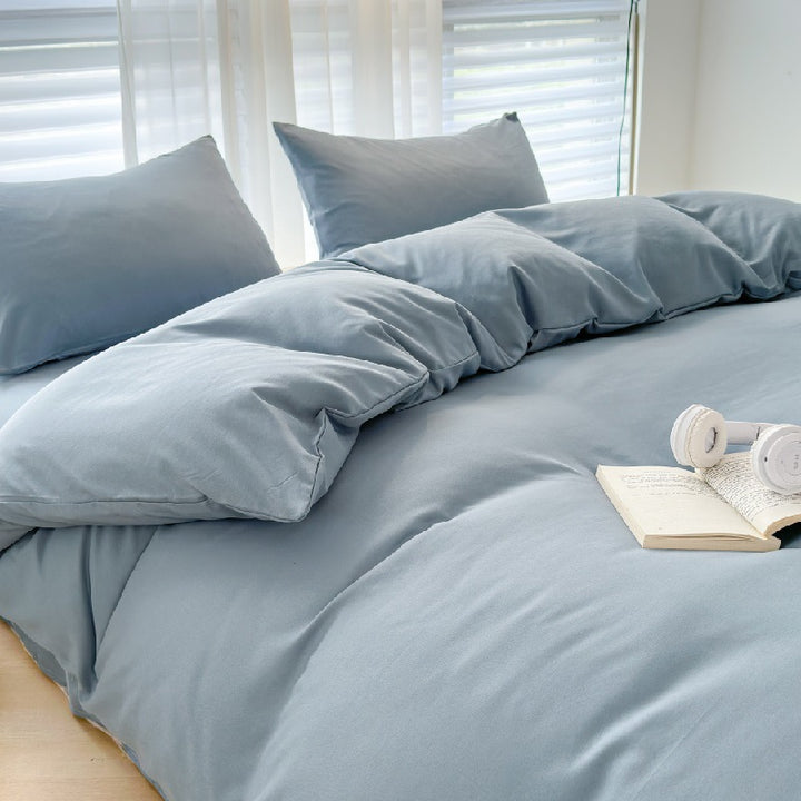 Soft Satin Duvet Cover Set