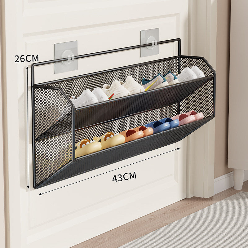 Over-Door Mesh Shoe Rack