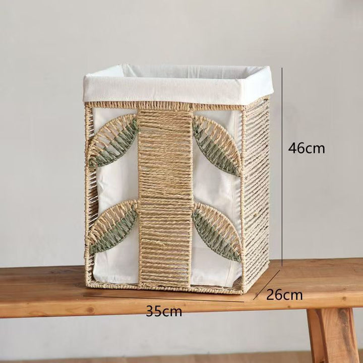 Decorative laundry basket