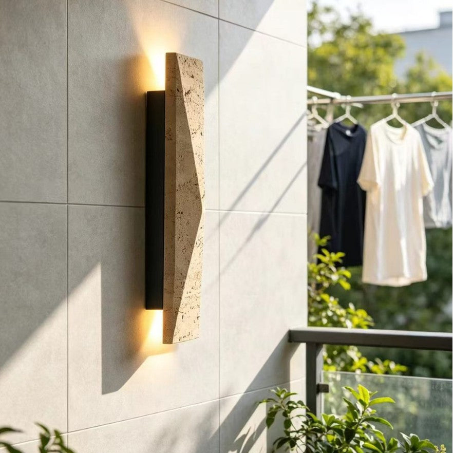 Modern geometric wall lamp