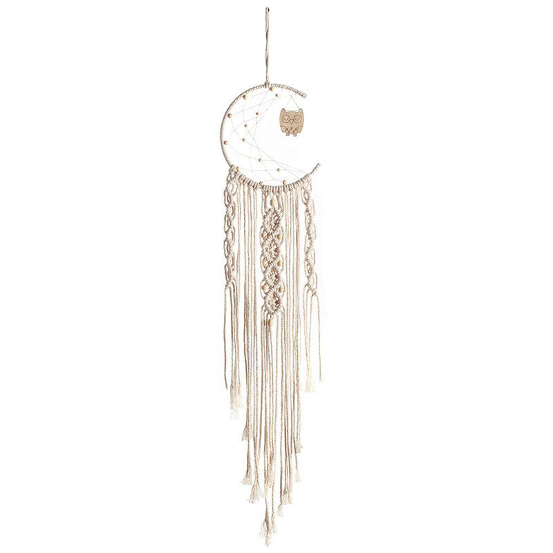 Macramé Moon Wall Hanging