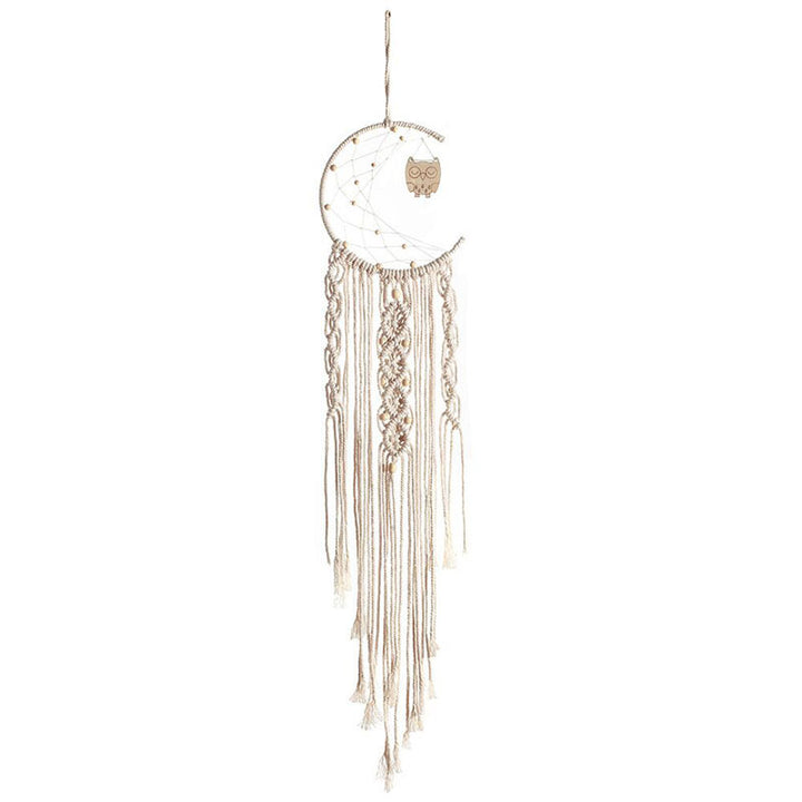 Macramé Moon Wall Hanging