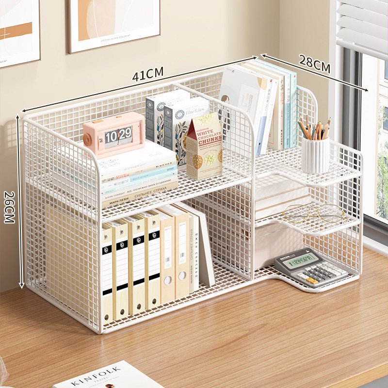 Modern Wire Mesh Document Organizer Rack