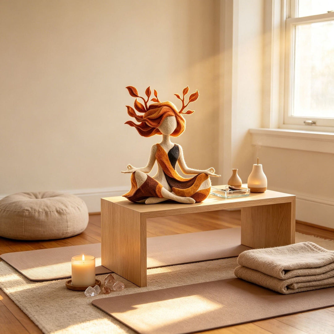 Decorative Meditation Figure