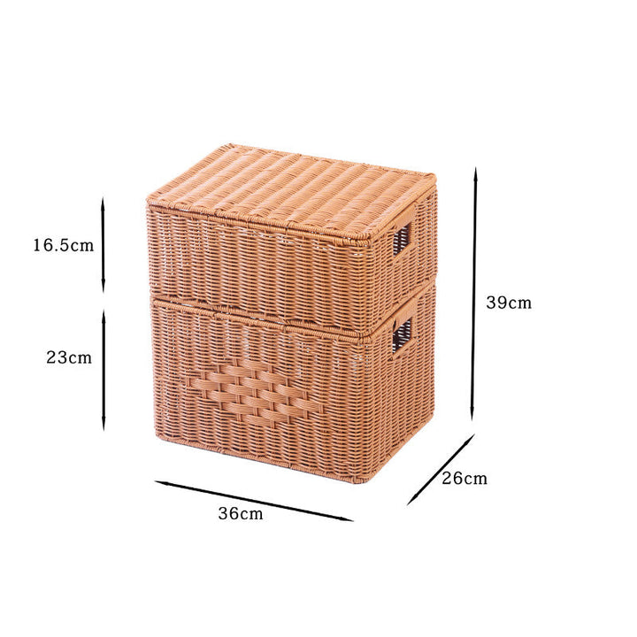 Rectangular Woven Storage Box